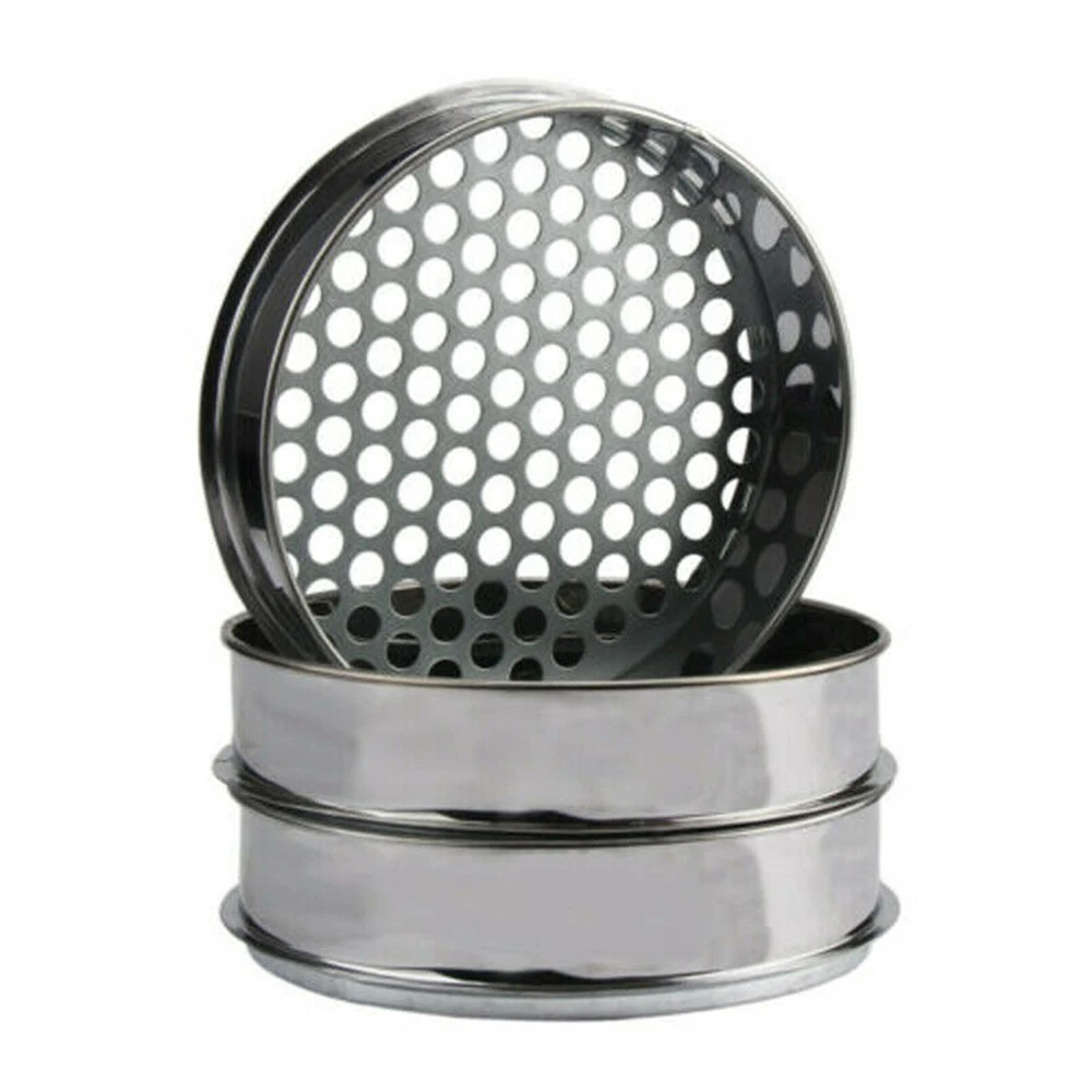 Tool Soil Sieve Useful 6/7/12mm Gardening Metal Garden Sieve Riddle Durable
Tool Soil Sieve Useful 6/7/12mm Gardening Metal Garden Sieve Riddle Durable