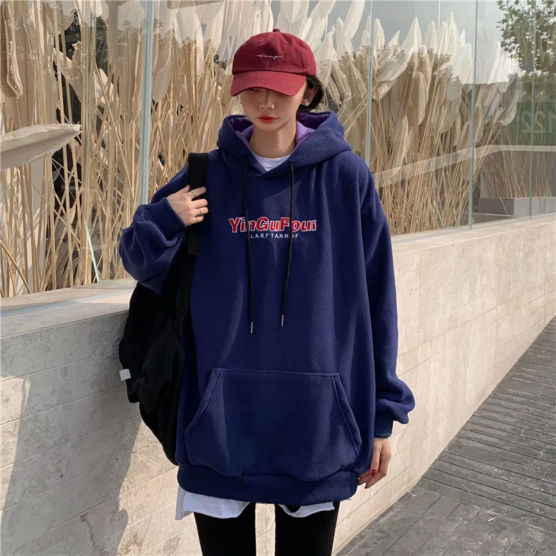 Waitmore Sweater Women's Fashionable Ins Hong Kong Style Chic Loose Korean Style Lazy Style plus Velvet Thickened Fake Two-Piece
Waitmore Sweater Women's Fashionable Ins Hong Kong Style Chic Loose Korean Style Lazy Style plus Velvet Thickened Fake Two-Piece