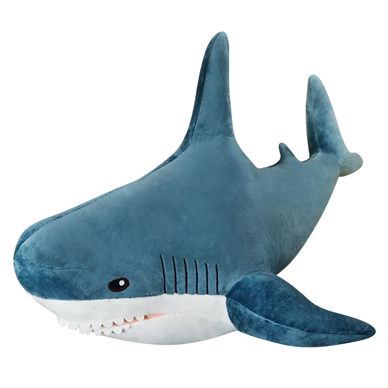 60-140cm Soft Giant Large Shark Plush Stuffed Ocean Fish Kawaii Doll Toy Speelgoed Animals Reading Pillow For Children Kids Gif
60-140cm Soft Giant Large Shark Plush Stuffed Ocean Fish Kawaii Doll Toy Speelgoed Animals Reading Pillow For Children Kids Gif