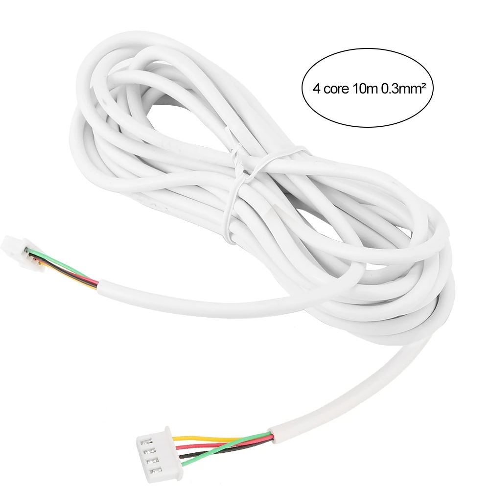 10m 0.3mm² 4-Core Round Flexible Copper Cable Fit For Video Doorbell Intercom SystemDoorbell
10m 0.3mm² 4-Core Round Flexible Copper Cable Fit For Video Doorbell Intercom SystemDoorbell