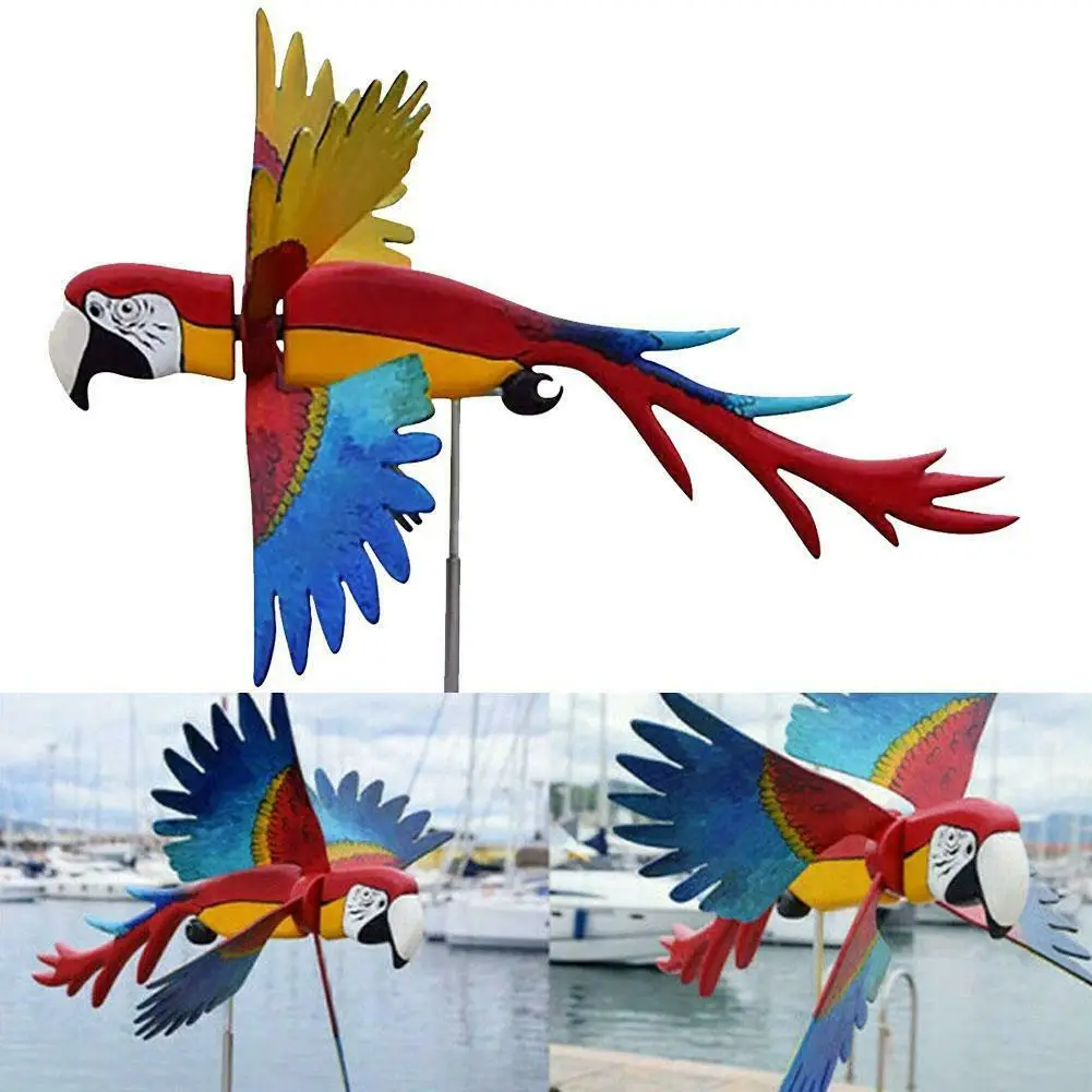 Whirligig Asuka Parrots Windmill Spinner Garden Lawn Decor Courtyard Farm Yard Animal Stakes Wind Spinners Decoration
Whirligig Asuka Parrots Windmill Spinner Garden Lawn Decor Courtyard Farm Yard Animal Stakes Wind Spinners Decoration