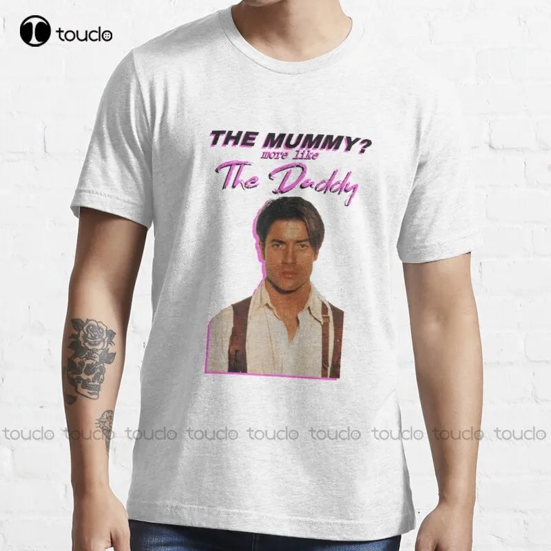 New Brendan Fraser - The Mummy More Like The Daddy T-Shirt T-Shirt Cotton Tee Shirt bowling shirt Unisex
New Brendan Fraser - The Mummy More Like The Daddy T-Shirt T-Shirt Cotton Tee Shirt bowling shirt Unisex