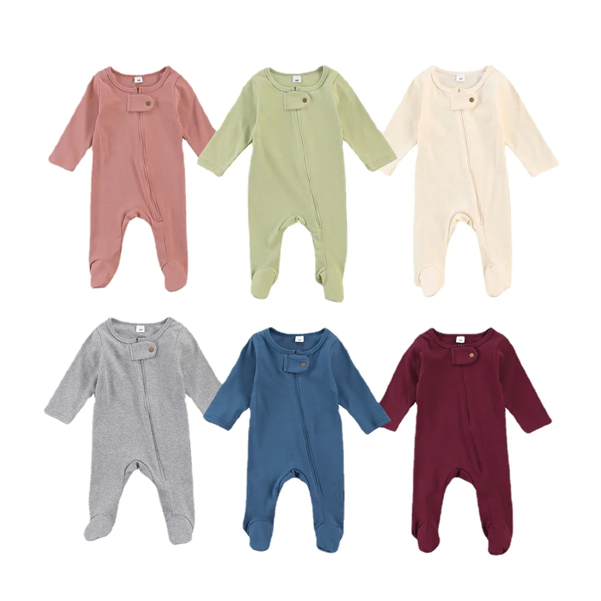 Ma&Baby 0-6M Autumn Spring Infant Newborn Baby Girl Boy Romper Long Sleeve Zipper Jumpsuit Soft Baby Clothing
Ma&Baby 0-6M Autumn Spring Infant Newborn Baby Girl Boy Romper Long Sleeve Zipper Jumpsuit Soft Baby Clothing