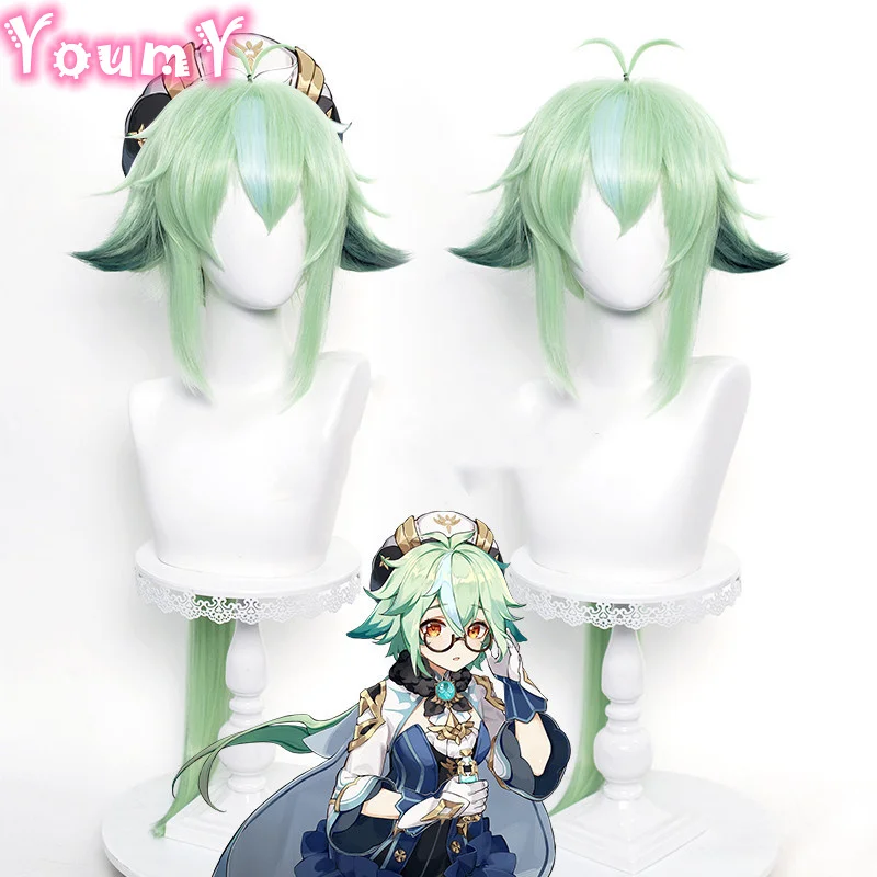 Sucrose Cosplay Genshin Impact Cosplay 85cm Long Wig Green Apple Wig Cosplay Anime Wigs Heat Resistant Synthetic Wigs Halloween
Sucrose Cosplay Genshin Impact Cosplay 85cm Long Wig Green Apple Wig Cosplay Anime Wigs Heat Resistant Synthetic Wigs Halloween