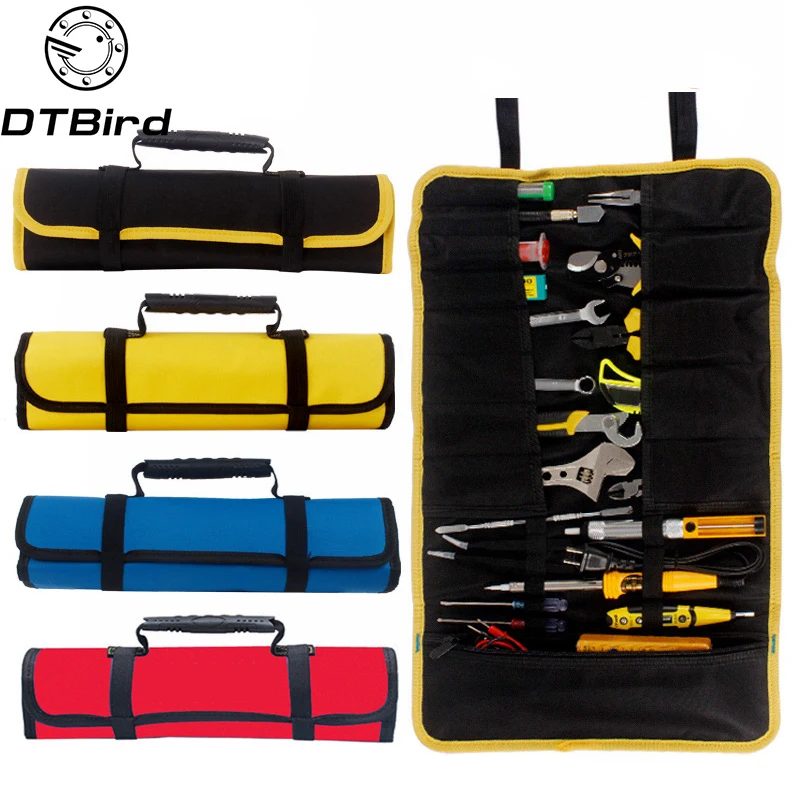 Multifunction Oxford Cloth Folding Wrench Bag Tool Roll Storage Pocket Tools Pouch Portable Case Organizer Holder 3 Colors
Multifunction Oxford Cloth Folding Wrench Bag Tool Roll Storage Pocket Tools Pouch Portable Case Organizer Holder 3 Colors