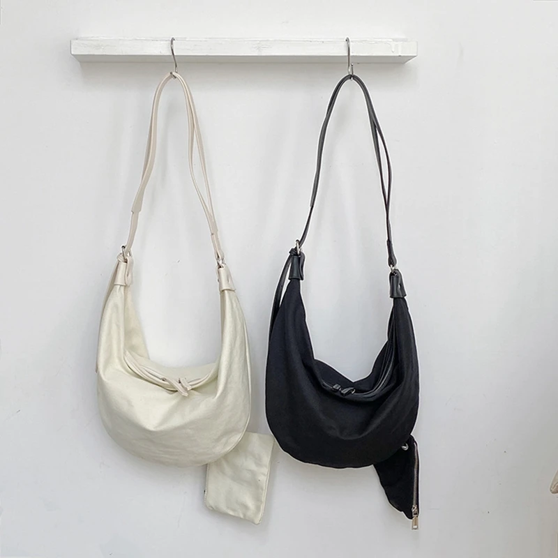 Ladies Shoulder Bag Diagonal Bag Fashion All-Match Canvas Handbag Trend Dumpling Bag
Ladies Shoulder Bag Diagonal Bag Fashion All-Match Canvas Handbag Trend Dumpling Bag