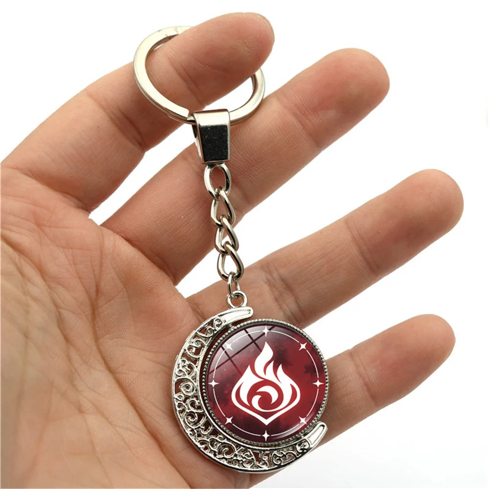 Game Luminous 360°Rotated Genshin Impact Charms Vision Anime Keychain 7 Element Weapons Eye Of Original God Toy Keyrings Gifts
Game Luminous 360°Rotated Genshin Impact Charms Vision Anime Keychain 7 Element Weapons Eye Of Original God Toy Keyrings Gifts