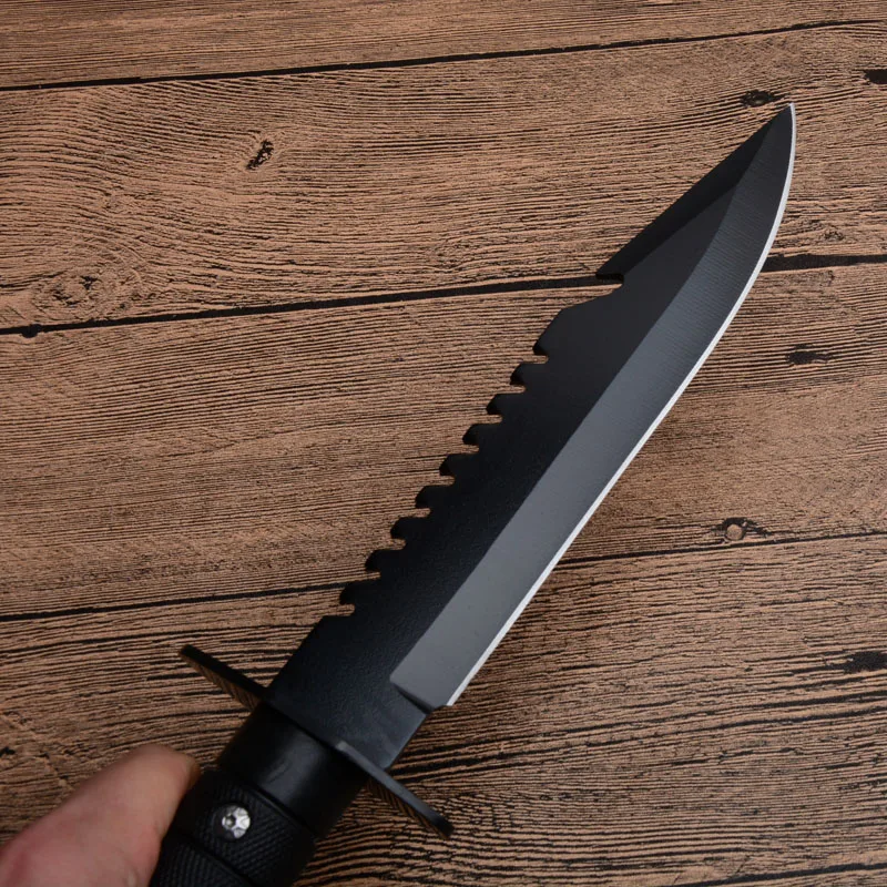 

Прямой тактический нож для самообороны Rose Deer, ручка из АБС-пластика, нож с фиксированным лезвием для скалолазания, верховой езды, кемпинга