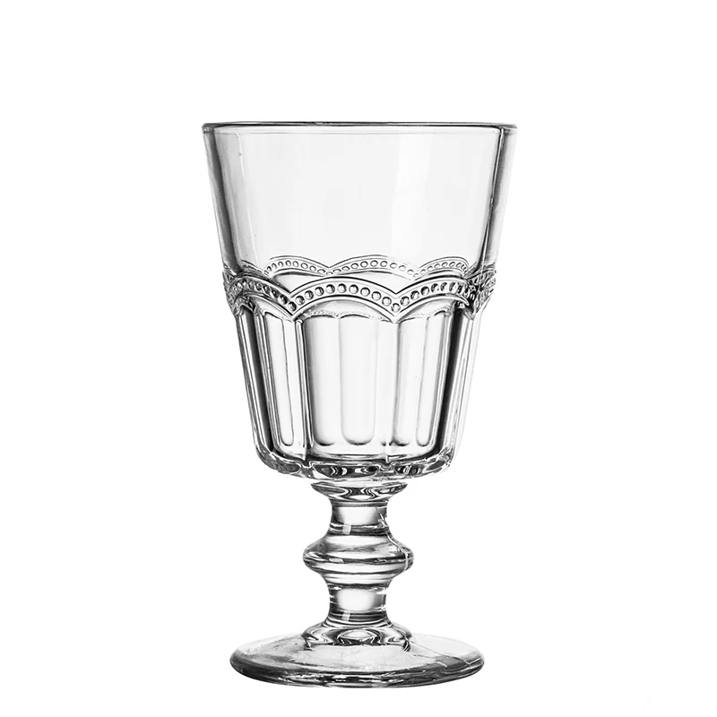 A Goblet Full of Atmosphere Retro Court Glass Simple Relief Champagne Red Wine Glass
A Goblet Full of Atmosphere Retro Court Glass Simple Relief Champagne Red Wine Glass