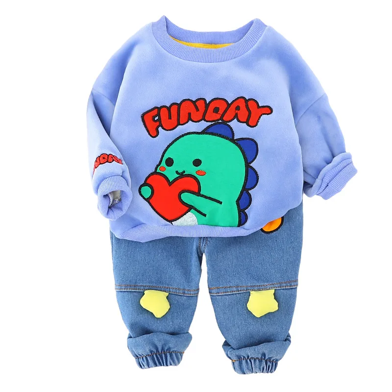Children Winter Clothes Boys Girls cute Cartoon Clothing Sets Warm Sweatsets pants for 1-5Y Baby Boy Girl Kids Clothes Suit
Children Winter Clothes Boys Girls cute Cartoon Clothing Sets Warm Sweatsets pants for 1-5Y Baby Boy Girl Kids Clothes Suit