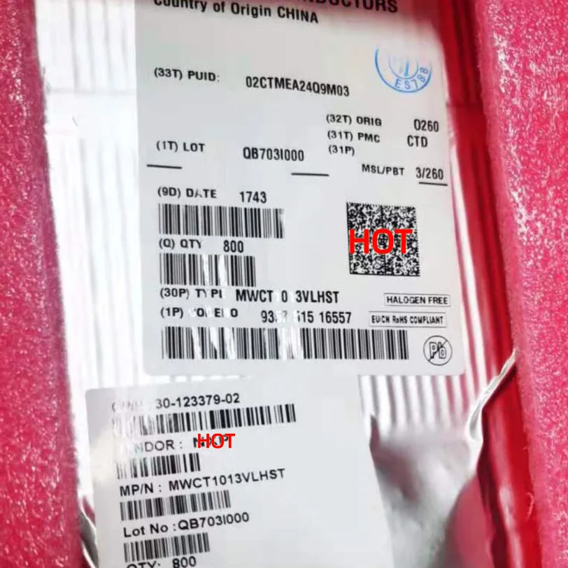 10Unids/lote MWCT1013VLH 15 Вт беспроводной зарядный передатчик ICs LQFN64 100% Nuevo оригинальная интегральная схема IC
10Unids/lote MWCT1013VLH 15 Вт беспроводной зарядный передатчик ICs LQFN64 100% Nuevo оригинальная интегральная схема IC