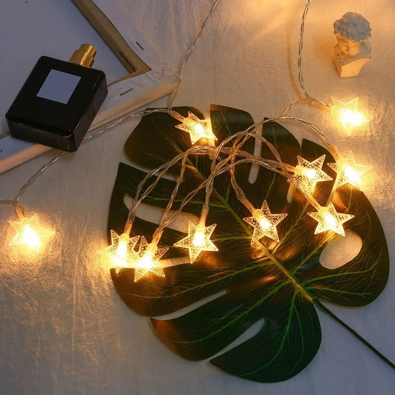 10/20/40 Leds Star Shaped LED Fairy String Lights USB Power Holiday Christmas Party Wedding Decoration Fairy Lights
10/20/40 Leds Star Shaped LED Fairy String Lights USB Power Holiday Christmas Party Wedding Decoration Fairy Lights