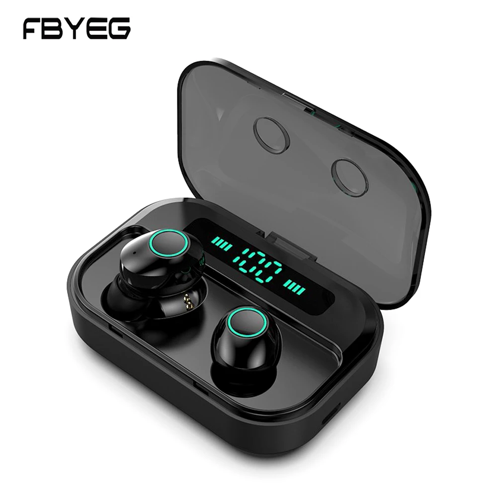 TWS Bluetooth 5 0 наушники стерео беспроводные Earbus мини HIFI спортивные игровая гарнитура