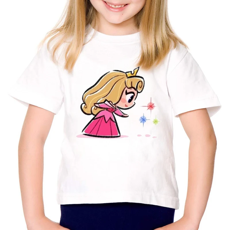 DERMSPE Summer High-quality Children's Short-sleeved T-shirt Princess and Small Pet Print Baby Boys Girls Kids Clothes
DERMSPE Summer High-quality Children's Short-sleeved T-shirt Princess and Small Pet Print Baby Boys Girls Kids Clothes
