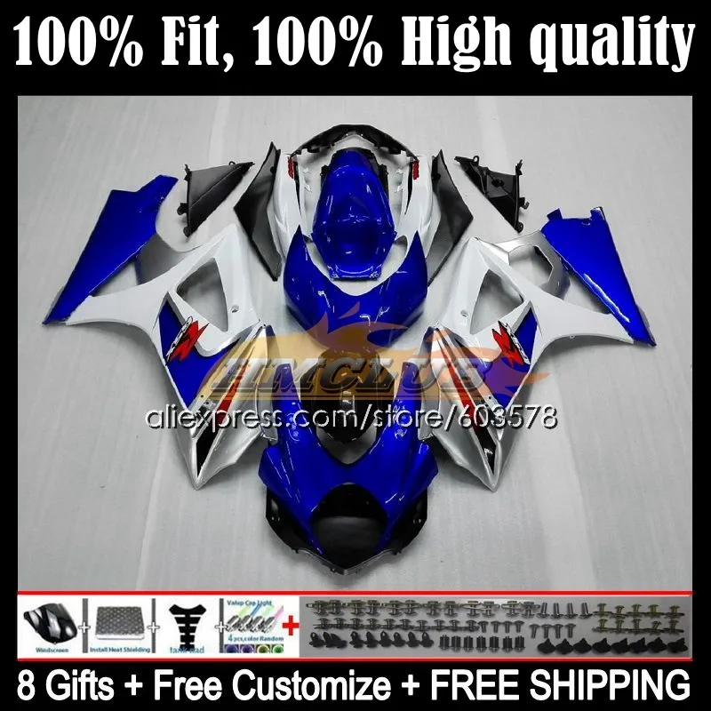 Injection For SUZUKI GSXR1000 GSX R1000 K7 GSX-R1000 13CL.8 GSXR-1000 07 08 GSXR 1000CC 1000 CC 2007 2008 Fairing Stock blue
Injection For SUZUKI GSXR1000 GSX R1000 K7 GSX-R1000 13CL.8 GSXR-1000 07 08 GSXR 1000CC 1000 CC 2007 2008 Fairing Stock blue