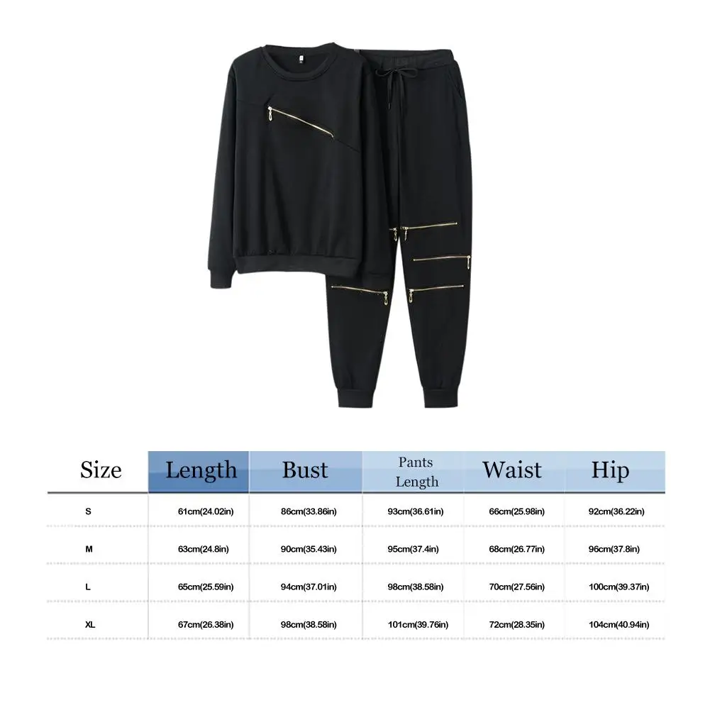 Casual Sportswear Women Sets Zipper O-Neck Breathable Solid Slim Coat Women Long-Sleeves Drawstring Clothes Tops Pants
Casual Sportswear Women Sets Zipper O-Neck Breathable Solid Slim Coat Women Long-Sleeves Drawstring Clothes Tops Pants