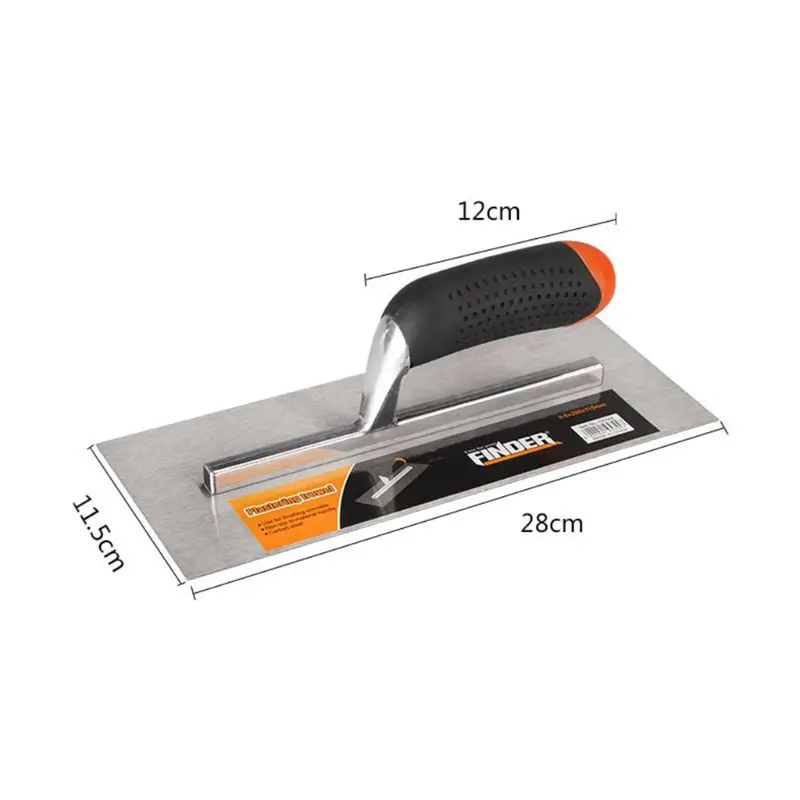 280x115MM Carbon Steel Concrete Finishing Float Trowel for Construction Tool Kit
280x115MM Carbon Steel Concrete Finishing Float Trowel for Construction Tool Kit