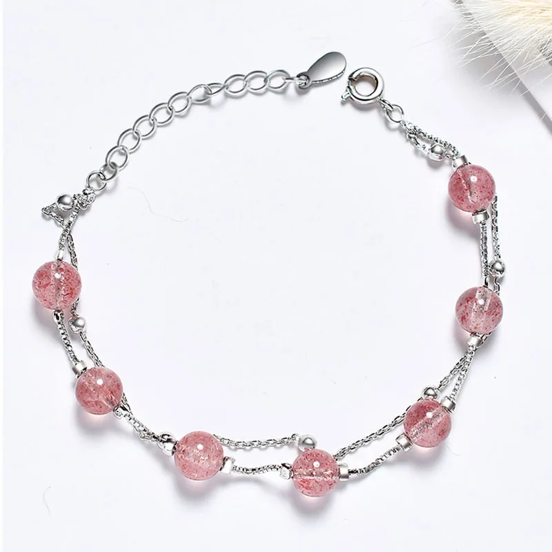 Korean New Design Pink Crystal Multilayer Bracelet High-end Luxury Lucky Bead Female Prom Party Bracelet Jewelry
Korean New Design Pink Crystal Multilayer Bracelet High-end Luxury Lucky Bead Female Prom Party Bracelet Jewelry