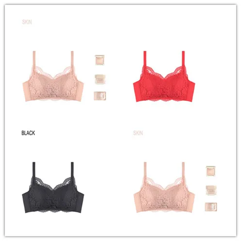Hot style lace sexy small bust bra with closed underwire breathable and comfortable thickened bra
Hot style lace sexy small bust bra with closed underwire breathable and comfortable thickened bra
