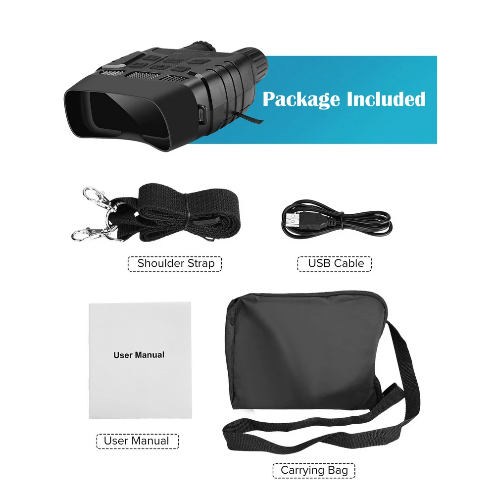 4x30 Infrared Night Vision Binoculars 300 Yards Digital Infrared Telescope with Zoom Optical Lens Video Recording Hunting Camera
4x30 Infrared Night Vision Binoculars 300 Yards Digital Infrared Telescope with Zoom Optical Lens Video Recording Hunting Camera