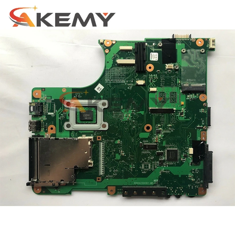 AKEMY V000138420 1310A2184504 For toshiba Satellite L300 laptop motherboard GM45 DDR2 free shipping
AKEMY V000138420 1310A2184504 For toshiba Satellite L300 laptop motherboard GM45 DDR2 free shipping