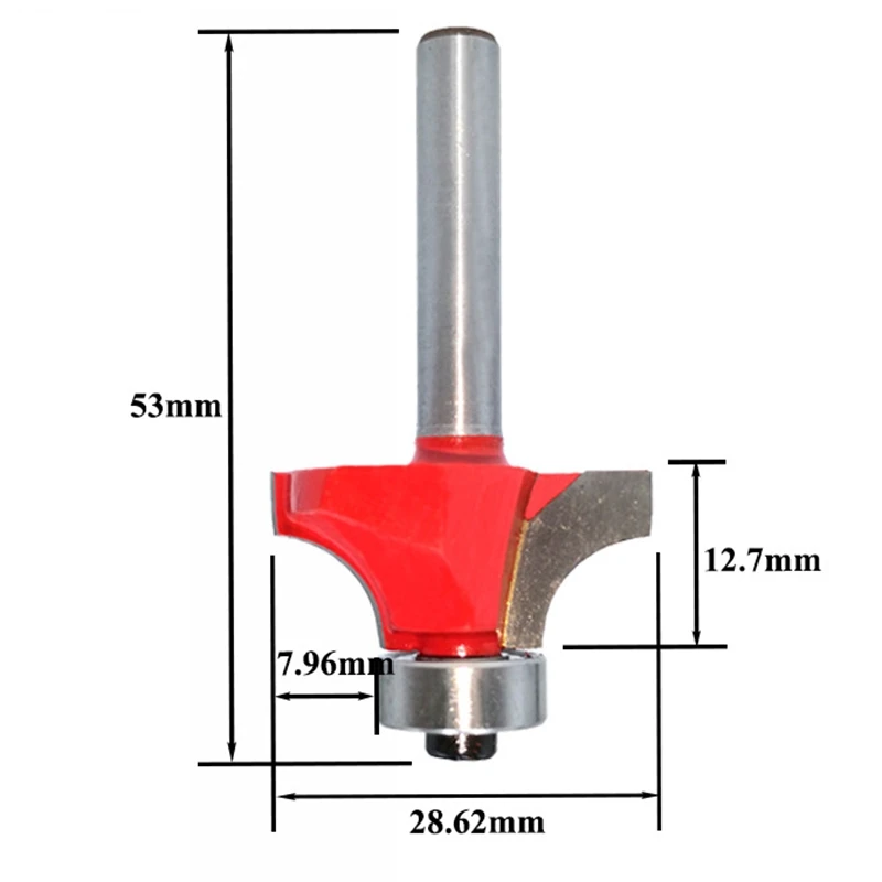 5Pcs 6mm Shank Corner Round over Router Bit with Woodworking Drilling Straight Hole Punch Locator
5Pcs 6mm Shank Corner Round over Router Bit with Woodworking Drilling Straight Hole Punch Locator