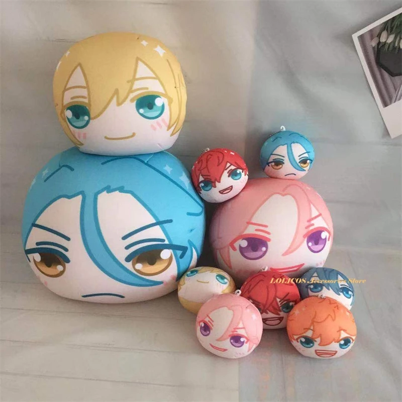Anime Ensemble Stars Tenshouin Eichi Akehoshi Subaru Cute Cartoon Pillow Doll Dango Foam Particle Keychain Pendant Toy Cushion
Anime Ensemble Stars Tenshouin Eichi Akehoshi Subaru Cute Cartoon Pillow Doll Dango Foam Particle Keychain Pendant Toy Cushion