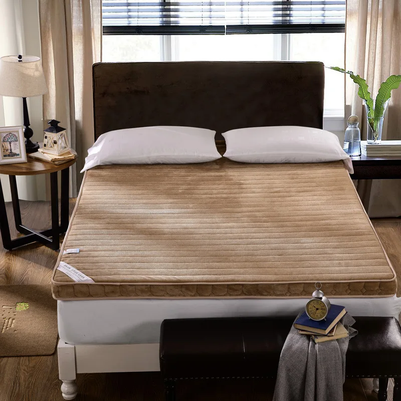 Flannel Winter Mattress Folding Velvet Mattress Sleeping Mat Tatami Foam Mats Student Dormitory Bed
Flannel Winter Mattress Folding Velvet Mattress Sleeping Mat Tatami Foam Mats Student Dormitory Bed