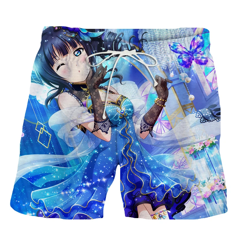Japanese cartoon print shorts elastic waist drawstring fitness shorts fashion men's 3D beach shorts casual children quick-drying
Japanese cartoon print shorts elastic waist drawstring fitness shorts fashion men's 3D beach shorts casual children quick-drying