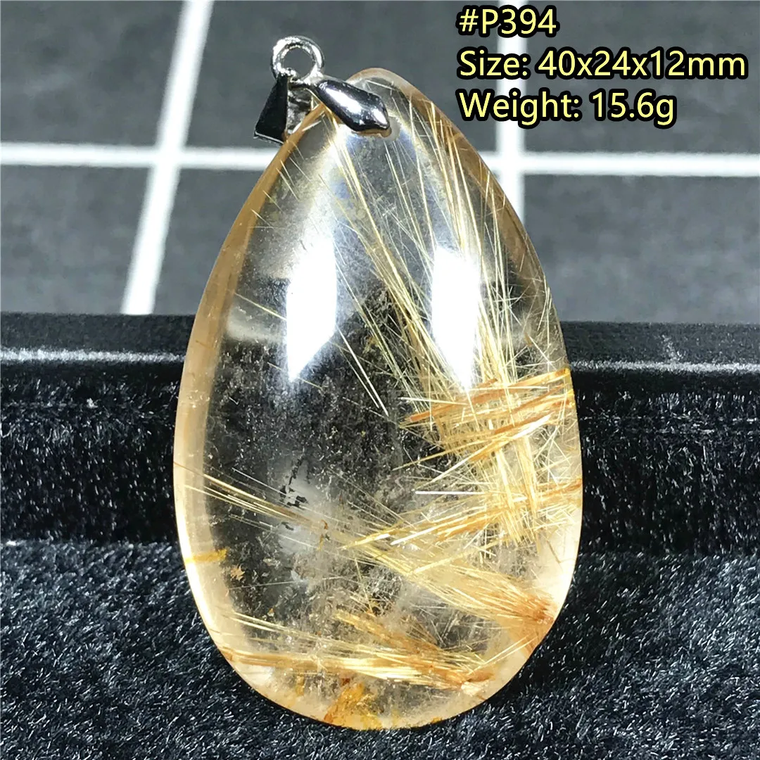 Top Natural Gold Rutilated Pendant Jewelry For Woman Man Wealth Gift Quartz Crystal Silver 40x24x12mm Beads Reiki Gemstone AAAAA
Top Natural Gold Rutilated Pendant Jewelry For Woman Man Wealth Gift Quartz Crystal Silver 40x24x12mm Beads Reiki Gemstone AAAAA