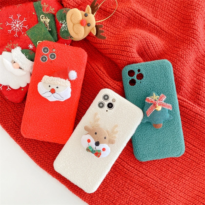 Cute Fur Case for iPhone 13 11 12 Pro Max XR XS X 7 8 Plus SE 2020 Christmas Plush Shockproof Lens Protection Phone Back Cover
Cute Fur Case for iPhone 13 11 12 Pro Max XR XS X 7 8 Plus SE 2020 Christmas Plush Shockproof Lens Protection Phone Back Cover
