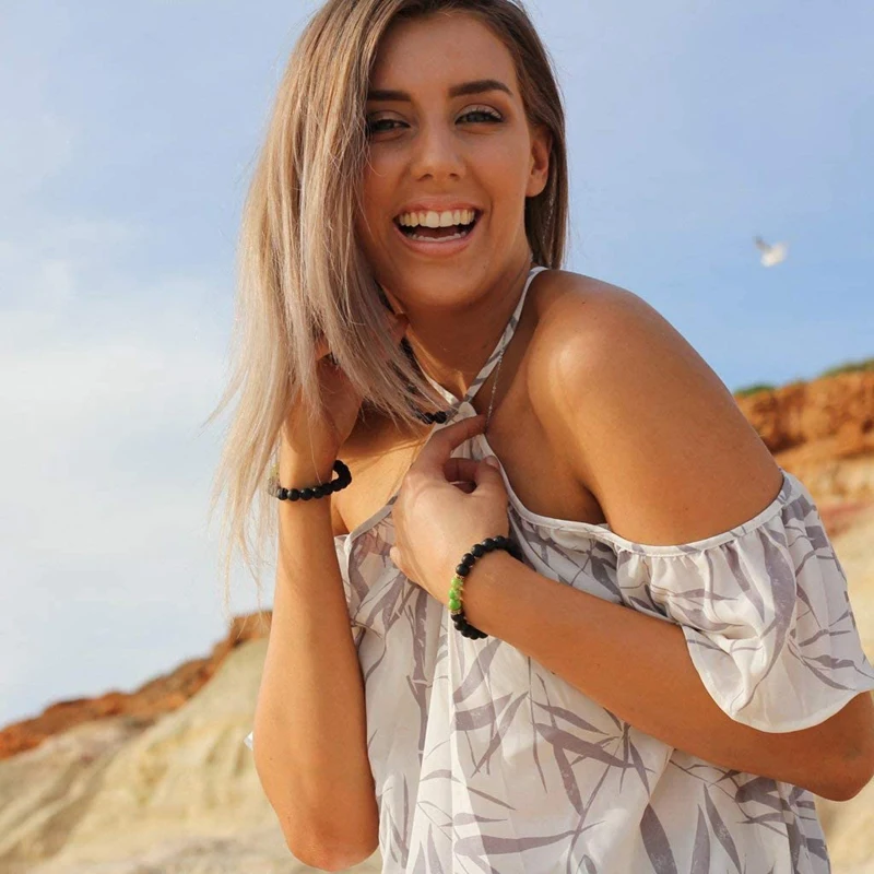 Lava Granos Kit Lava Stone Beads Chakra Beads Spacer Beads with 2 Rolls Elastic Stretch Strings 
Lava Granos Kit Lava Stone Beads Chakra Beads Spacer Beads with 2 Rolls Elastic Stretch Strings