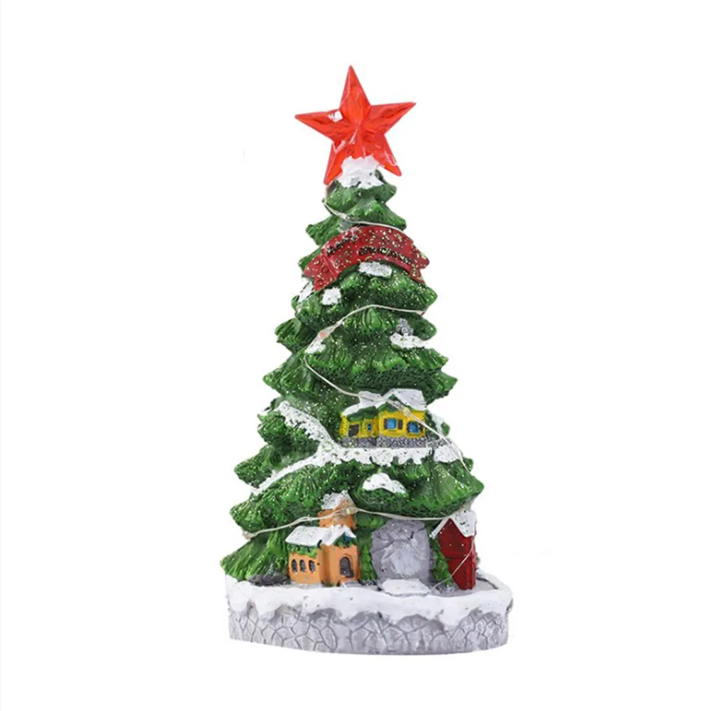 Christmas Resin Ornaments Luminous Christmas Tree Figurines Decorations For Home Table Fireplace Xmax ornaments
Christmas Resin Ornaments Luminous Christmas Tree Figurines Decorations For Home Table Fireplace Xmax ornaments