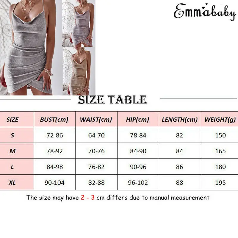 Sexy Women Solid Sleeveless Backless Slim Bodycon Bandage Strappy Sparkly Cocktail Club Mini Dress Womens Sundress
Sexy Women Solid Sleeveless Backless Slim Bodycon Bandage Strappy Sparkly Cocktail Club Mini Dress Womens Sundress