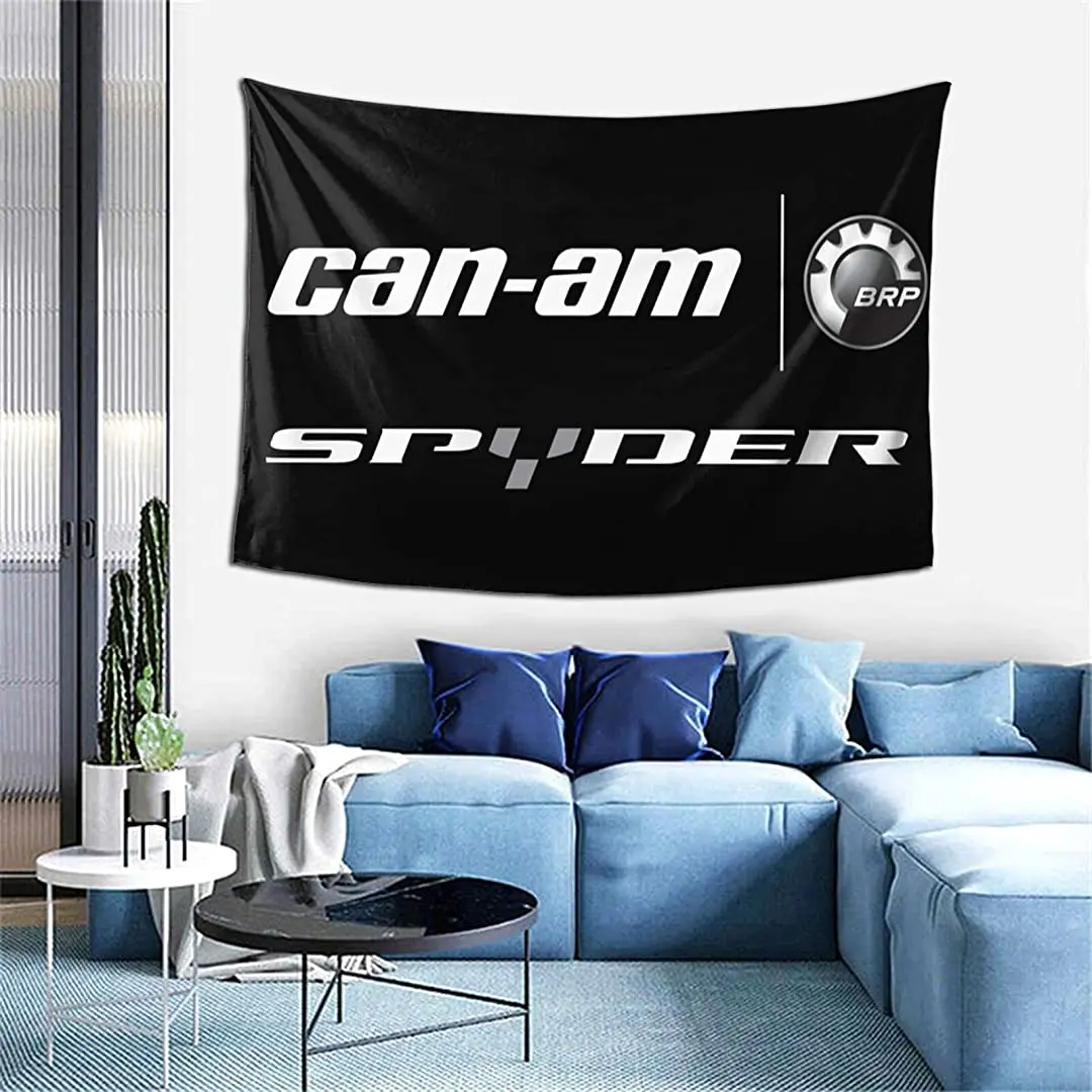 

CanAm Spyder 3D Printing Personalized Tapestry Art Print Mural Home Decor Vintage Wall Hanging 60x40 Inch