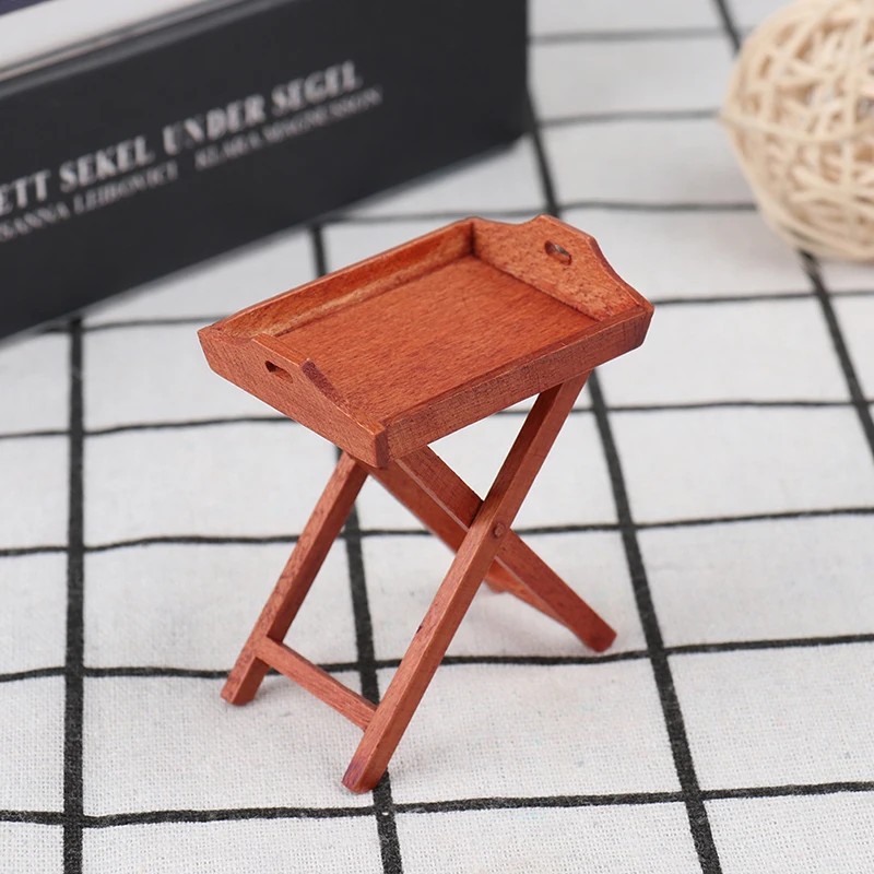 Деревянный поднос для кухни модель мебели приготовления еды кофейного столика