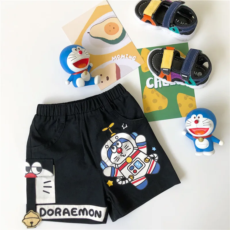 Tonytaobaby новые Мультяшные печатные Саржевые повседневные брюки детские модные