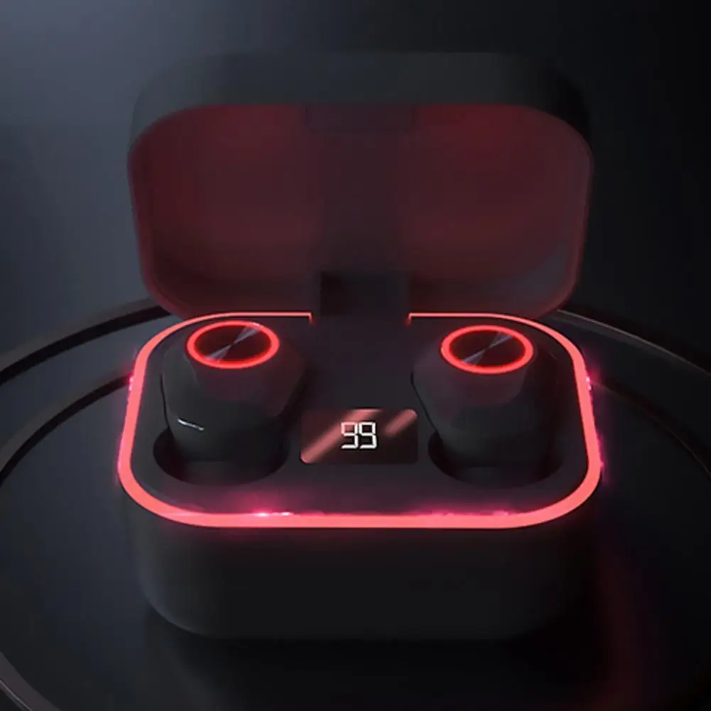 M8 Bluetooth Earphones True Wireless 5.1 TWS in-Ear Earbuds Mini Active Noice Cancelling Headset Stereo Sound Sport Earpiece
M8 Bluetooth Earphones True Wireless 5.1 TWS in-Ear Earbuds Mini Active Noice Cancelling Headset Stereo Sound Sport Earpiece