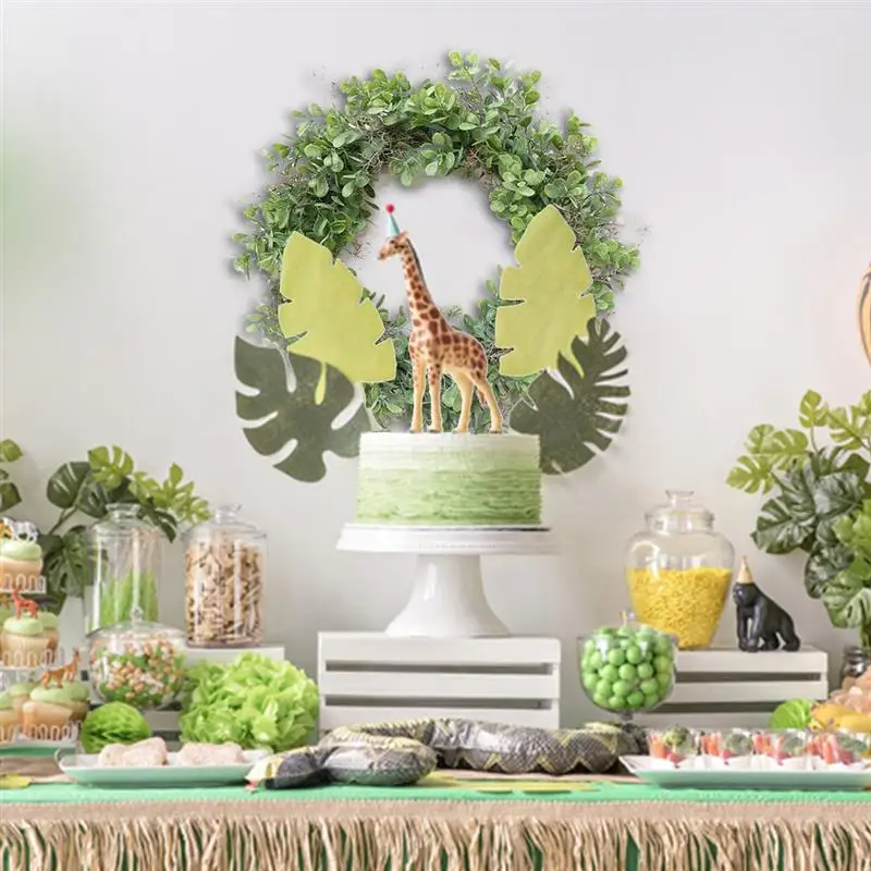 Artificial Wreath Decorative Lifelike Fake Leaf Wreath Door Wreath For Wedding Window Display Wedding Decor
Artificial Wreath Decorative Lifelike Fake Leaf Wreath Door Wreath For Wedding Window Display Wedding Decor