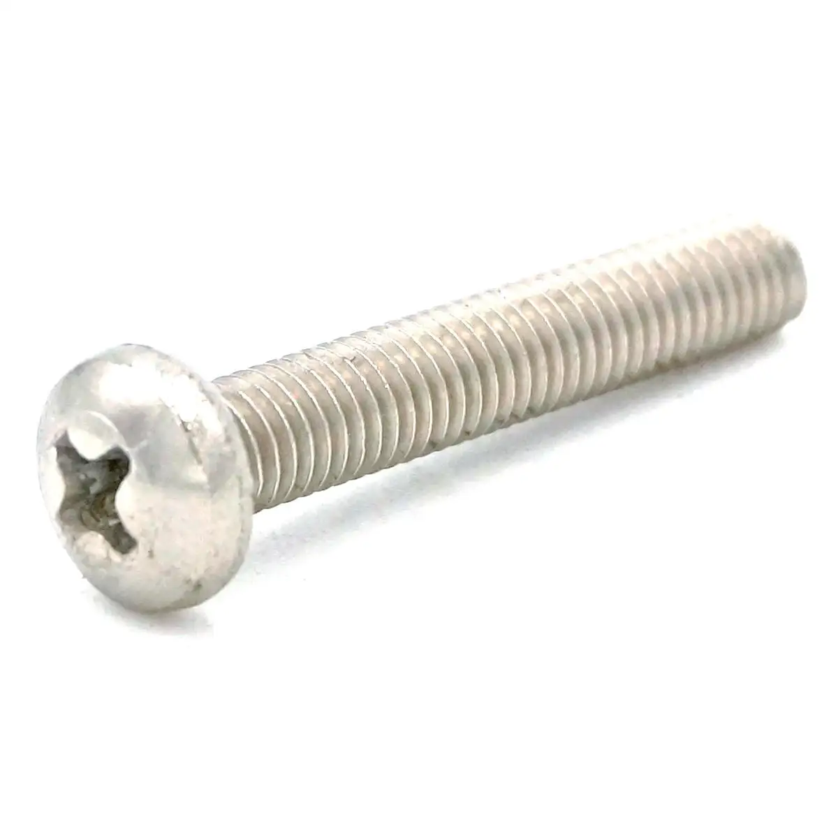 

10pcs M5*30 Pitch 0.8 Phillips Pan Head 304 Stainless Steel Cross Recessed Machine Screws Cap Bolts Nuts