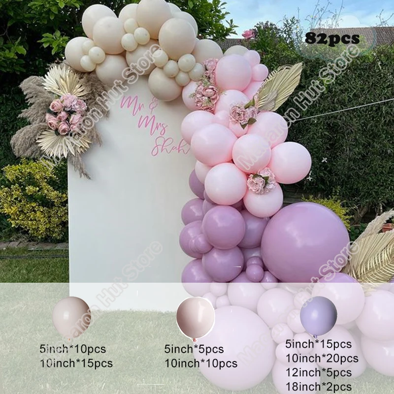82pcs Doubled Maca Pink Balloon Arch Garland Kit Latex Confetti Balloons Wedding Bridal Birthday Party Decoration Baby Shower
82pcs Doubled Maca Pink Balloon Arch Garland Kit Latex Confetti Balloons Wedding Bridal Birthday Party Decoration Baby Shower