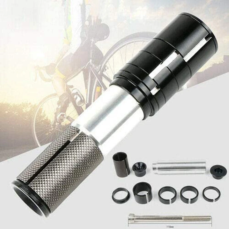 Road Mountain Bicycle Head Up Adapter Bike Fork Stem Extender Riser Aluminum Alloy Front Device Height 28.6mm
Road Mountain Bicycle Head Up Adapter Bike Fork Stem Extender Riser Aluminum Alloy Front Device Height 28.6mm