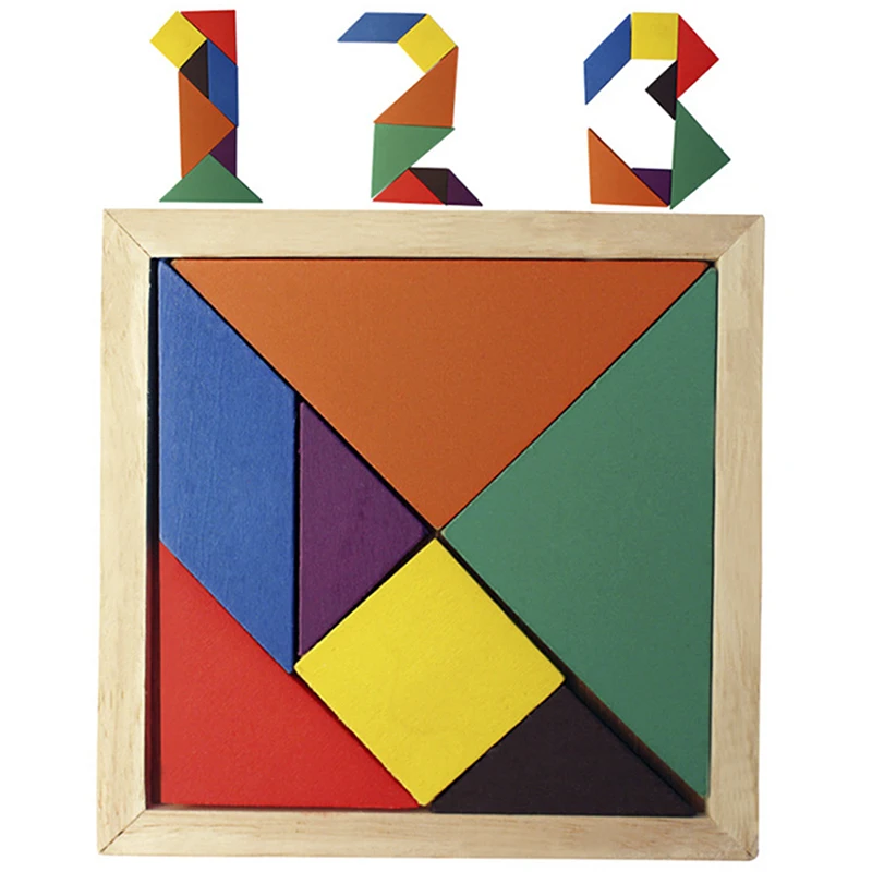 Мозаика-головоломка Tangram из 7 частей, цветная, квадратная, IQ игра, головоломка для мозга, Интеллектуальные развивающие деревянные игрушки дл...
Мозаика-головоломка Tangram из 7 частей, цветная, квадратная, IQ игра, головоломка для мозга, Интеллектуальные развивающие деревянные игрушки дл...