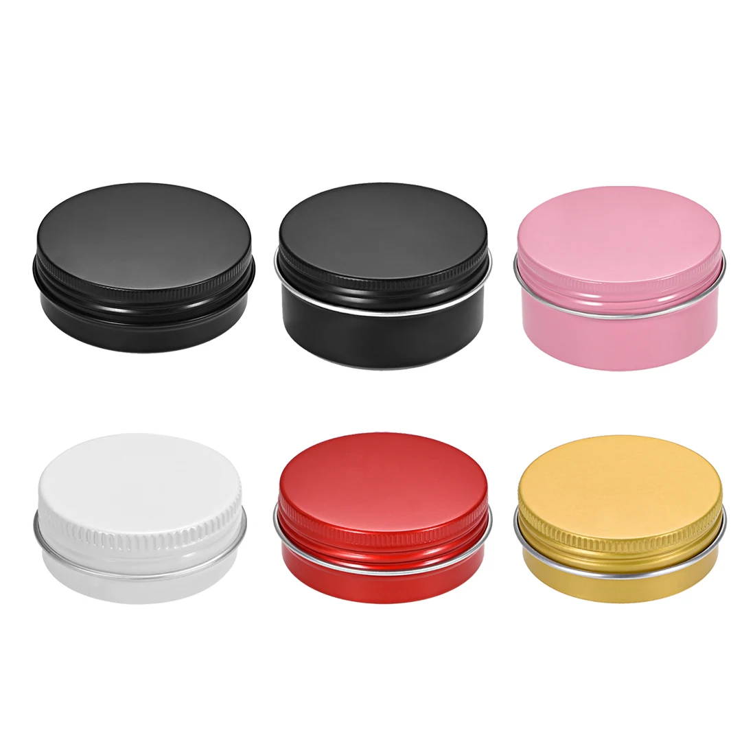 uxcell Round Aluminum Cans Tin Screw Top Metal Lid Containers for Storaging Handmade Lotions Creams Salves Balms Herbs etc
uxcell Round Aluminum Cans Tin Screw Top Metal Lid Containers for Storaging Handmade Lotions Creams Salves Balms Herbs etc