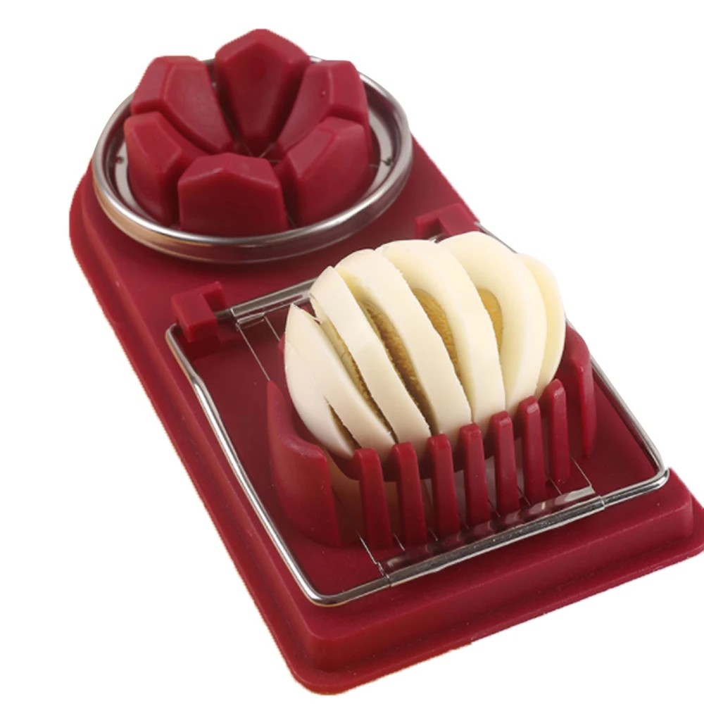 Stainless Steel Egg Slicer Sectioner Cutter Mold Flower-Shape Luncheon Meat Cutter Kitchen Gadgets Multifunctional Egg Cutter
Stainless Steel Egg Slicer Sectioner Cutter Mold Flower-Shape Luncheon Meat Cutter Kitchen Gadgets Multifunctional Egg Cutter