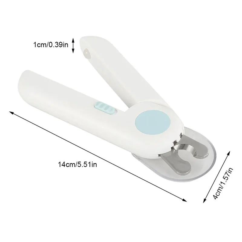 Pet Dog Cat Nail Clippers Stainless Steel Manicure Nails Scissors with Bright LED Lights Nailclippers Pets Grooming Supplies
Pet Dog Cat Nail Clippers Stainless Steel Manicure Nails Scissors with Bright LED Lights Nailclippers Pets Grooming Supplies