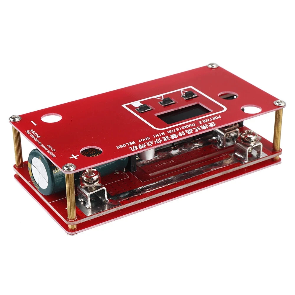 KKmoon DIY Crystal Valve Mini Spot Welding Machine 18650 Lithium Cell for Lithium Battery of Various Automobile Aircraft Models
KKmoon DIY Crystal Valve Mini Spot Welding Machine 18650 Lithium Cell for Lithium Battery of Various Automobile Aircraft Models