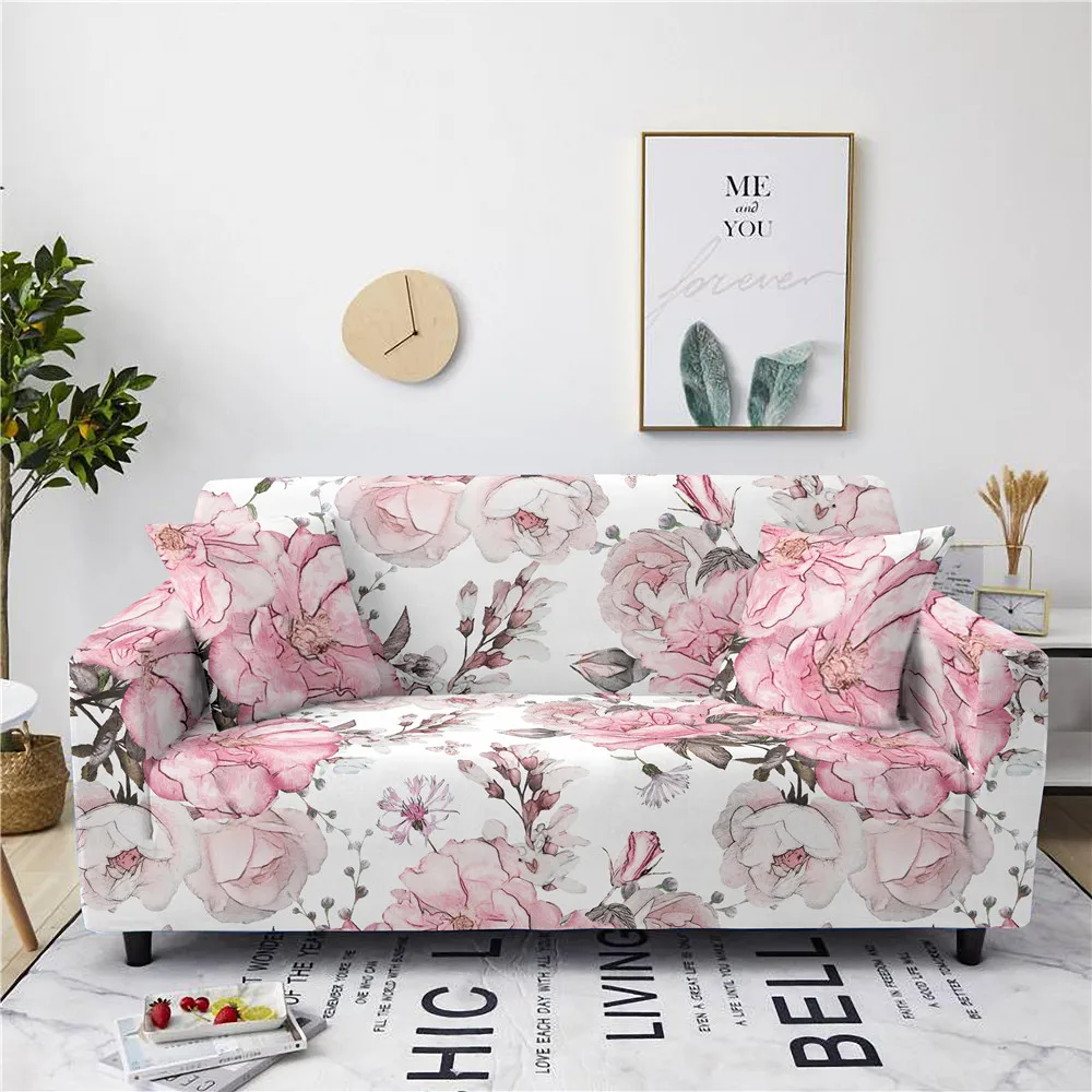 Floral Stretch Sofa Cover Flowers Sectional Elastic Sofa chaise cover loung for Living Room L Shape Anti-slip housses de canapé
Floral Stretch Sofa Cover Flowers Sectional Elastic Sofa chaise cover loung for Living Room L Shape Anti-slip housses de canapé