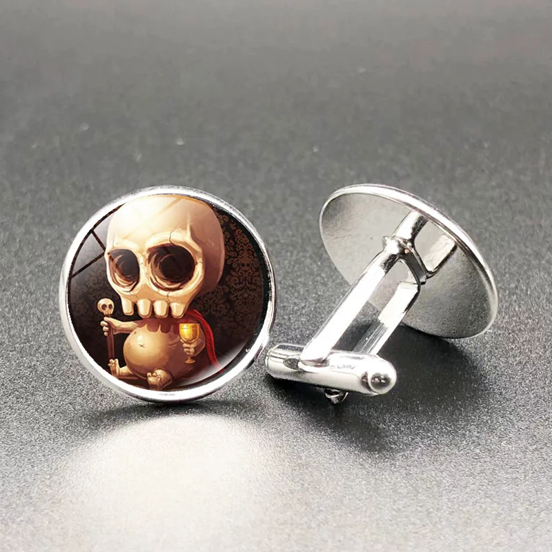 Creative sugar skull cabochon fashion cufflinks Fashion retro pop personality cufflinks
Creative sugar skull cabochon fashion cufflinks Fashion retro pop personality cufflinks