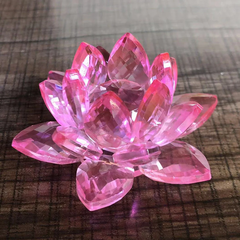 6 Colors 60mm Crystal Lotus Flower Glass Character Town Paper Ornament Feng Shui Decorative Collection Ornament Decoration
6 Colors 60mm Crystal Lotus Flower Glass Character Town Paper Ornament Feng Shui Decorative Collection Ornament Decoration